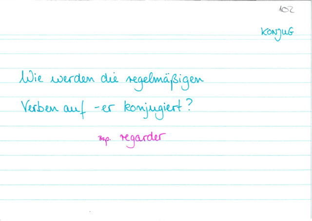 Verben auf -er