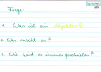 Was ist ein Adjektiv?