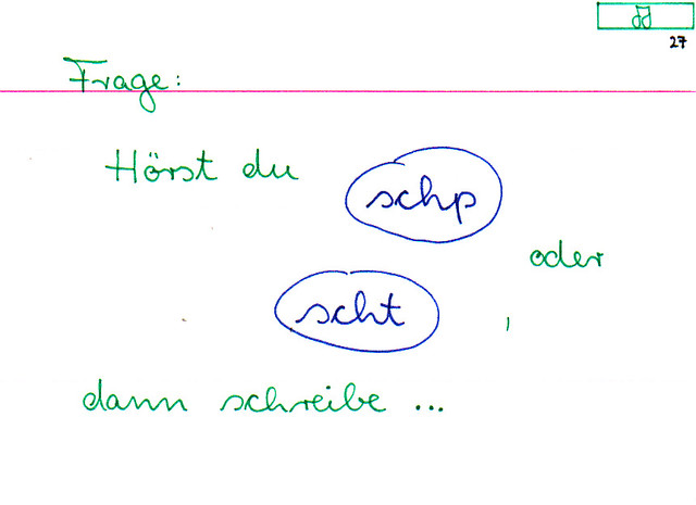 Blaue Freundschaften -sp/-st