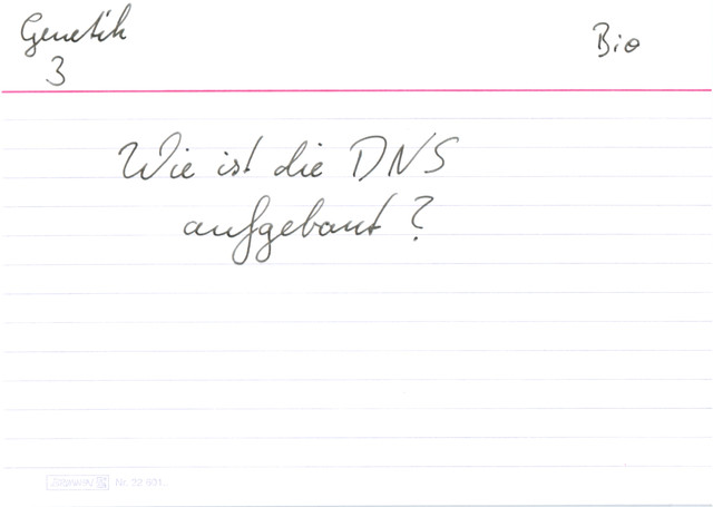 Wie ist die DNS aufgebaut?