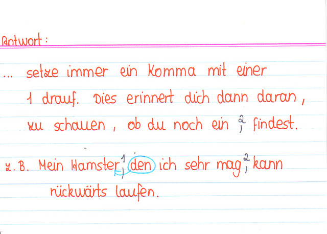 Findest du einen Rückwärstkringler, dann...