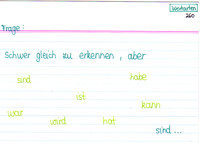 Schwer gleich zu erkennen, aber...