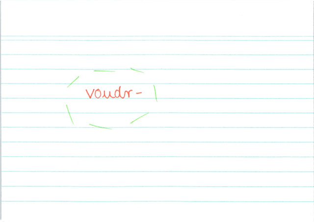 vouloir