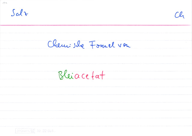 Bleiacetat