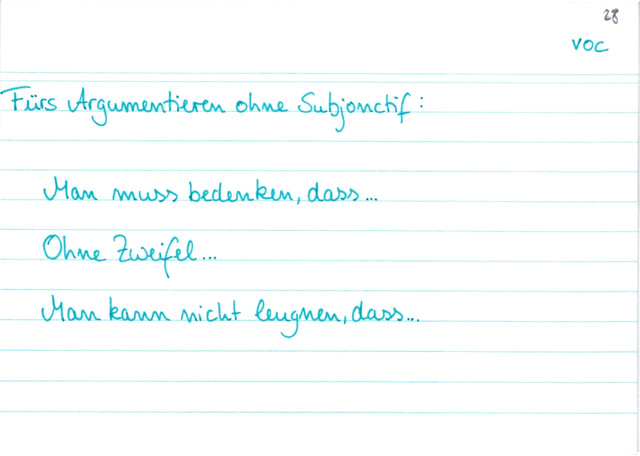argumentieren