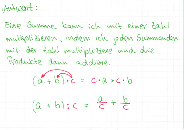 Distributivgesetz