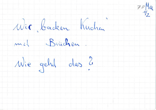 Brüche zu 1 ergänzen