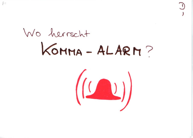 Komma-Alarm