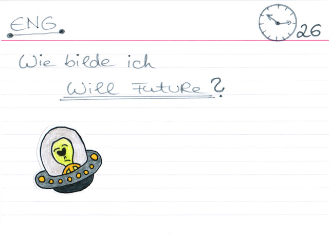 Wie bilde ich Will Future?