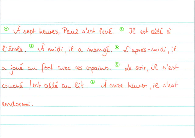 Übung Passé Composé