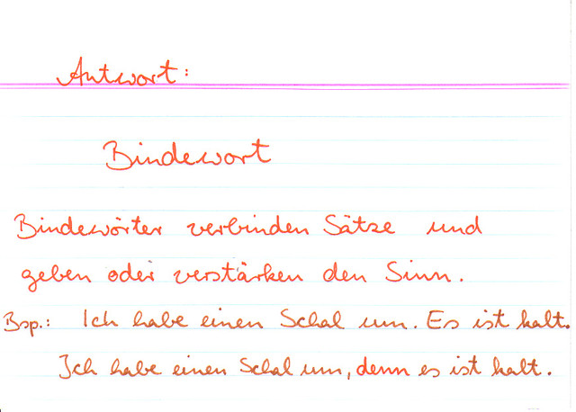 Was bedeutet Konjunktion?