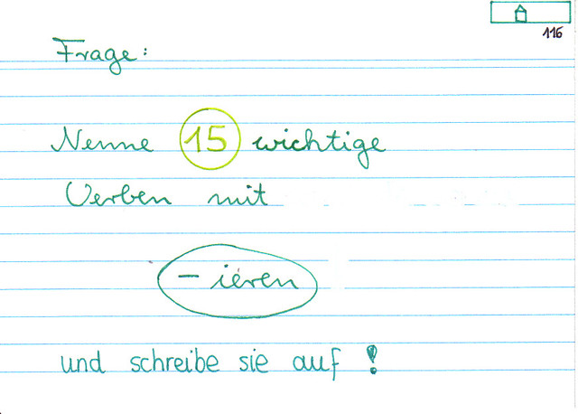 Verben mit -ieren