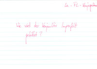 Wie wird der Konjunktiv Imperfekt gebildet?