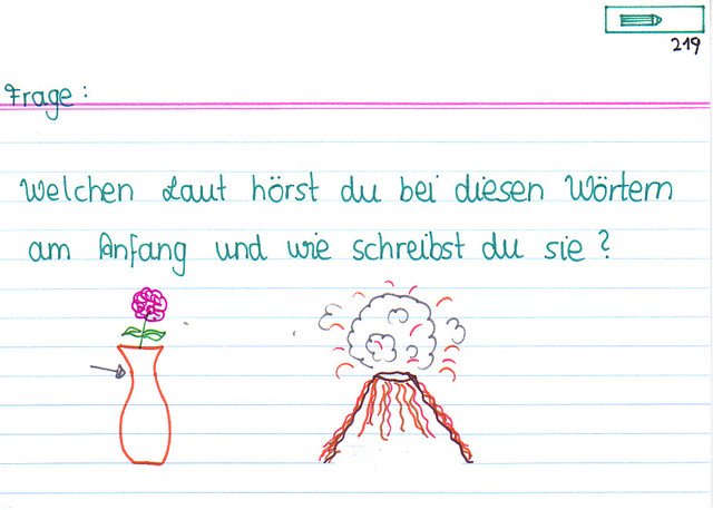 Welchen Laut hörst du bei diesen Wörtern am Anfang?