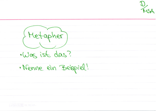 Metapher
