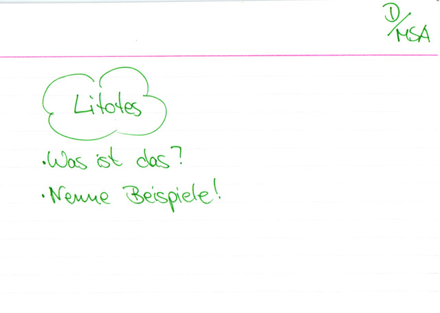 Litotes