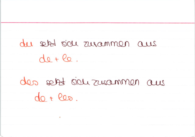 Bildung du und des