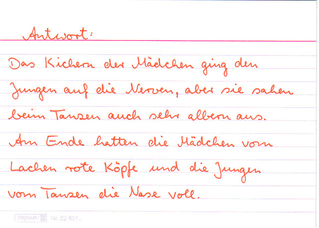 Groß oder klein?