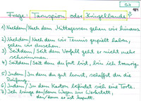Tarnspion oder Kringelbande?