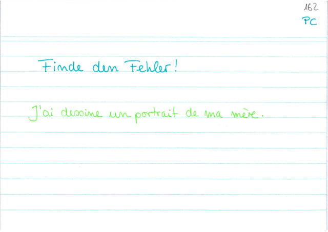 Übung Passé Composé