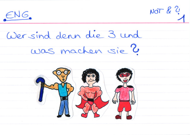 Wer sind die drei und was machen sie?