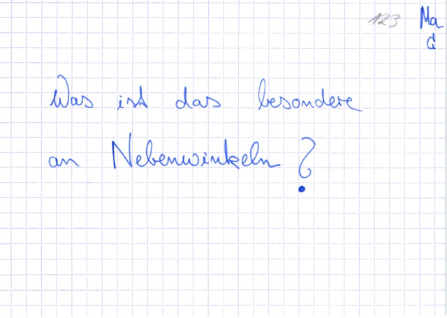 Nebenwinkel