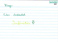 Was bedeutet Infinitiv?