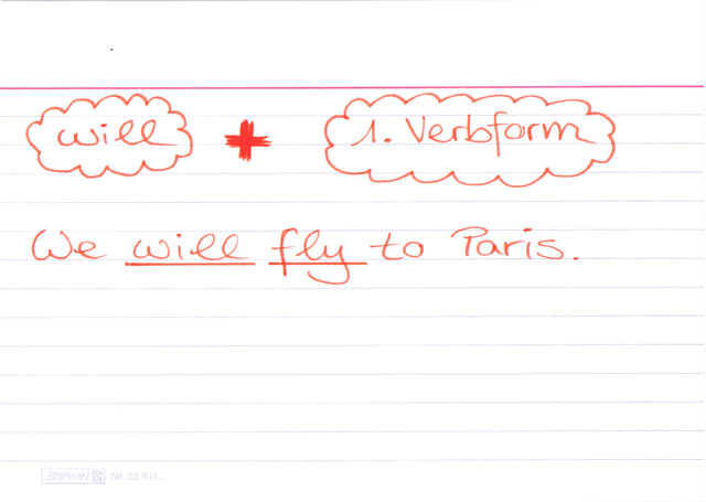 Wie bilde ich Will Future?