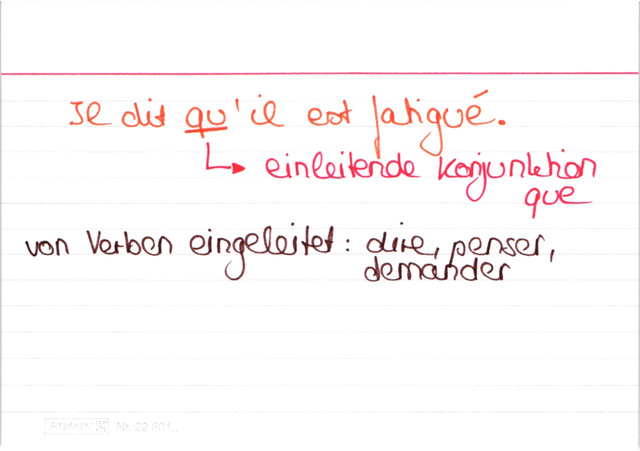 Bildung indirekte Rede