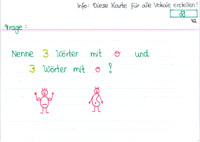 Wörter mit kurzem und langem o