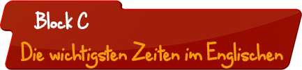 Die wichtigsten Zeiten im Englischen
