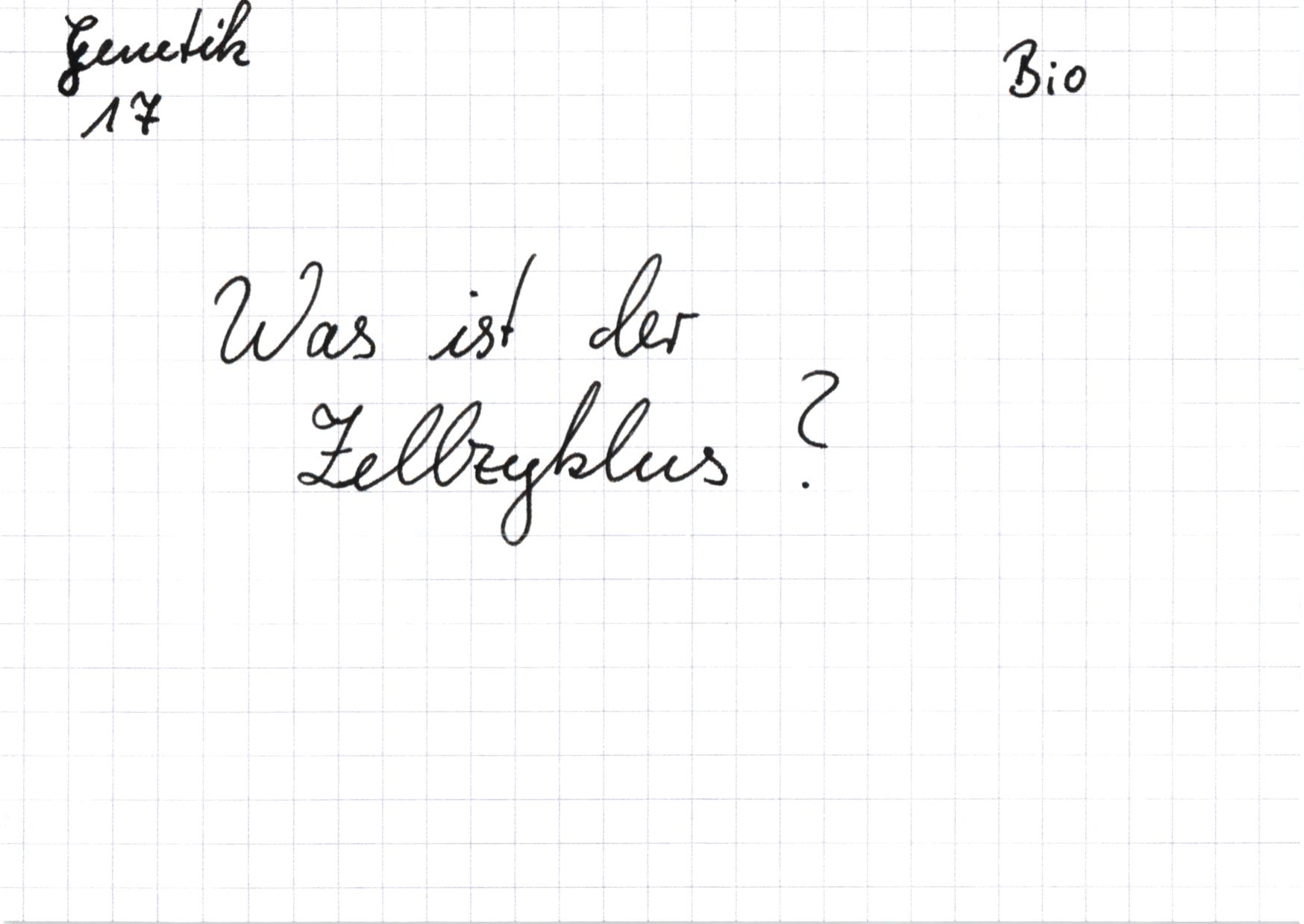 Was ist der Zellzyklus? ǀ Lernwerk TV